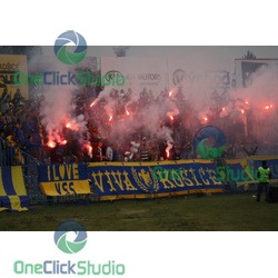 kosice fans pyrotechnika