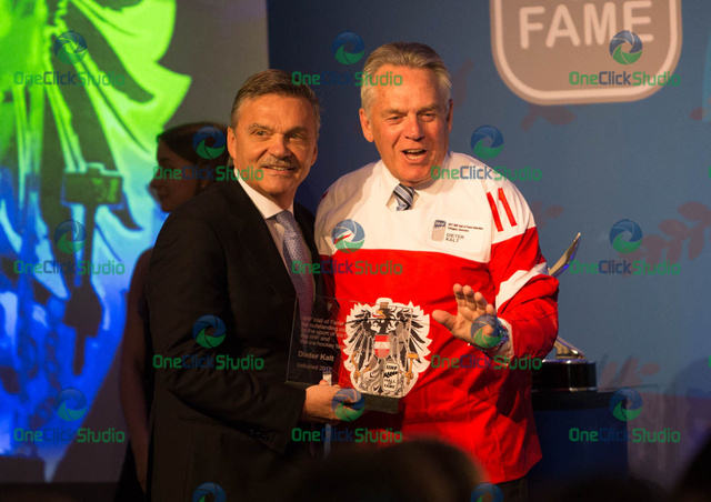 Rene Fasel a Dieter Kalt