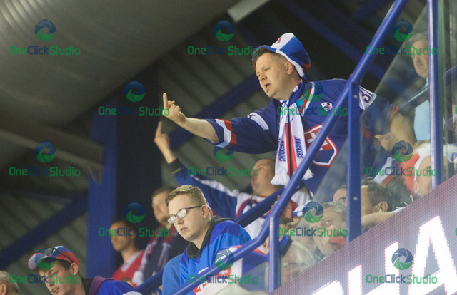 nahnevaní fanúšikovia Slovenska