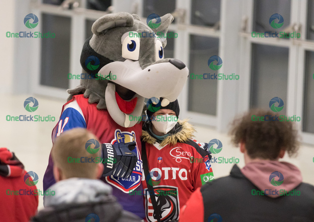 maskot a fanúšik prešova