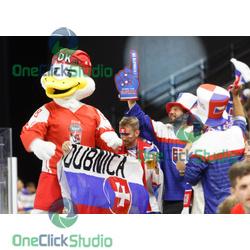 Duckly a fanúšikovia Slovenska