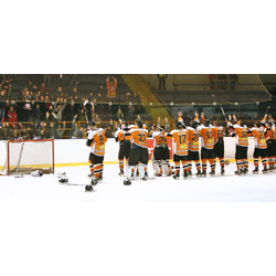 4. semifinále prvej hokejovej ligy: HC 07 Prešov - Dukla Michalovce